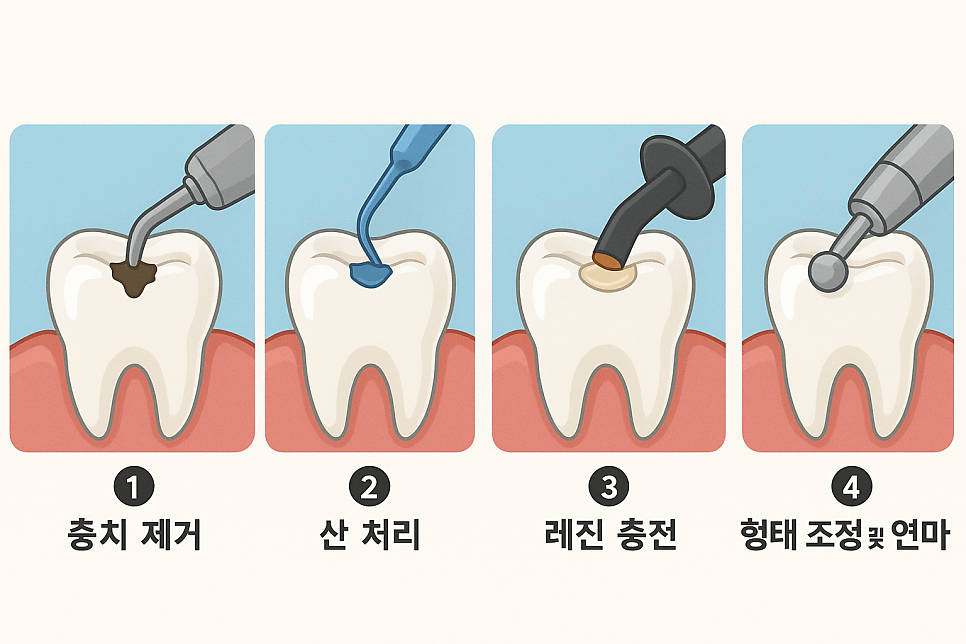 서울김앤장치과 레진치료