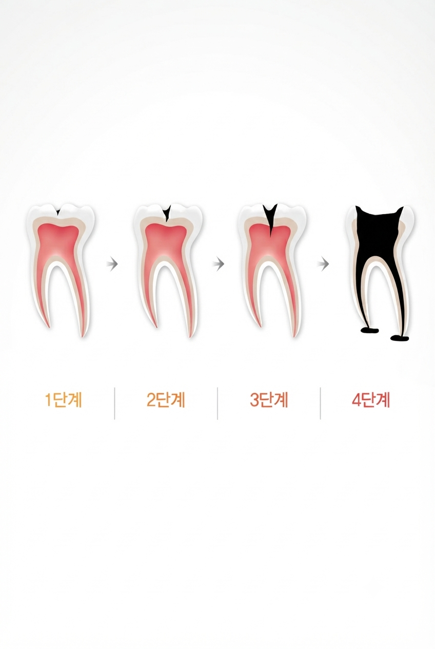 서울김앤장치과 충치의 단계
